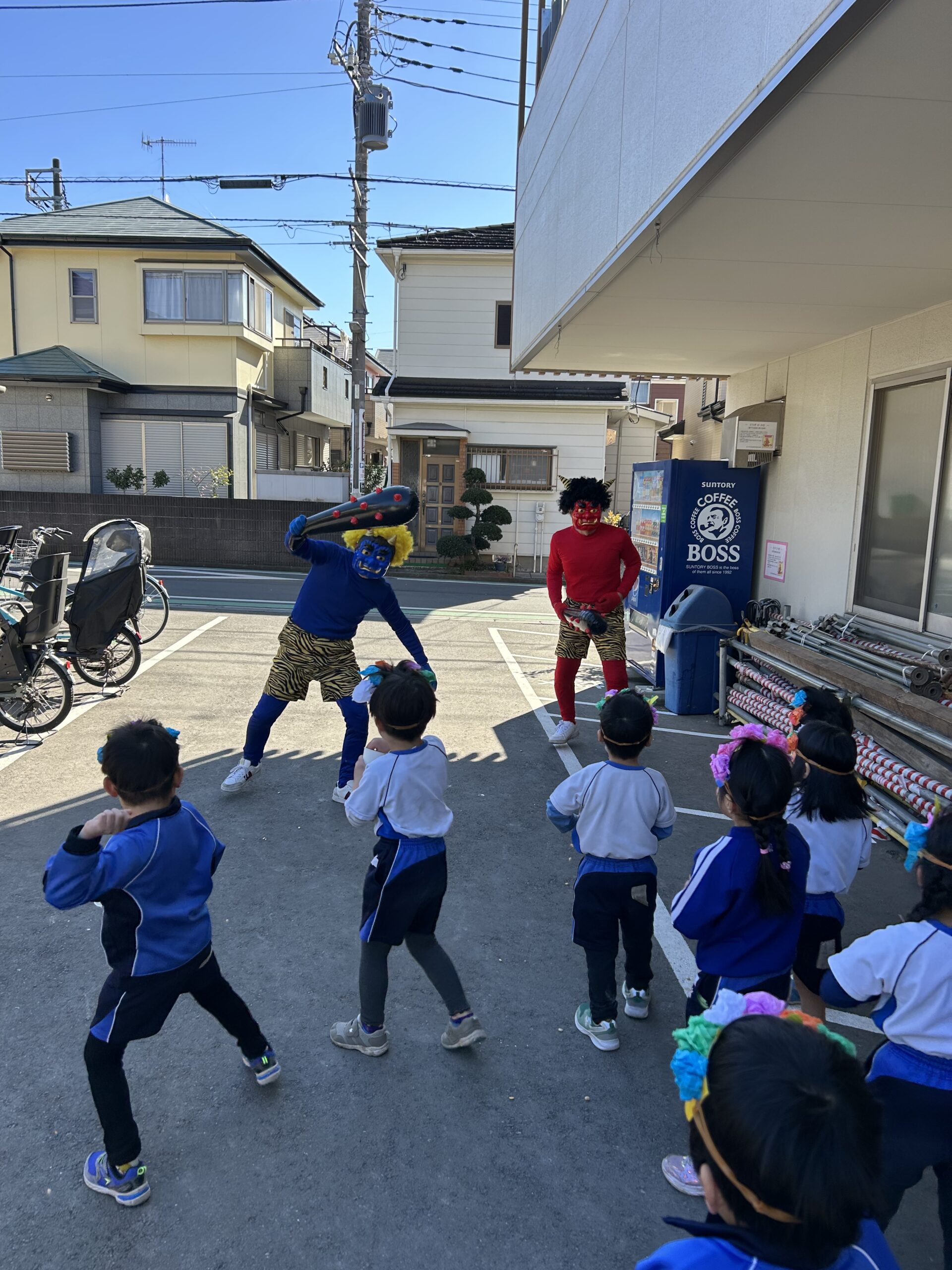 👉節分の豆まき