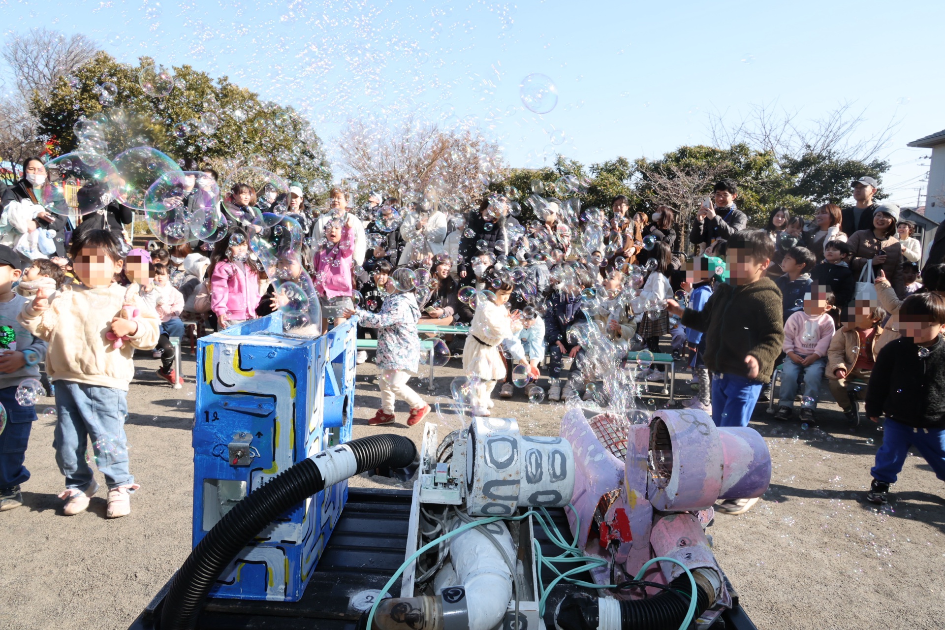 👉シャボン玉ショー